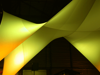 stretch-pavillon / anfertigung von segeln