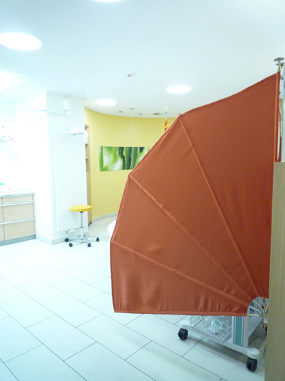 paravent fächer offen