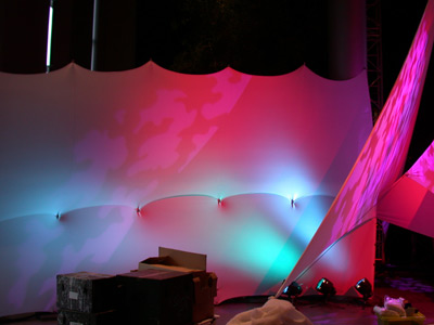 stellwände, t-mobile weihnachtsfeier in bonn 2005