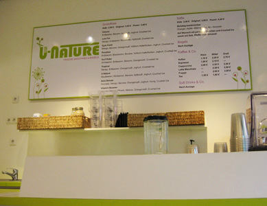 u-nature, smoothies 